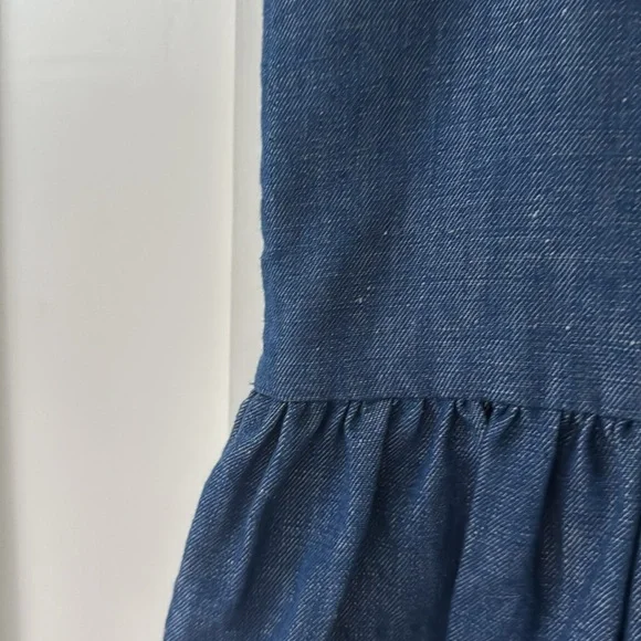 NWT Co. x Francois Girbaud Blue Denim Dress Size S